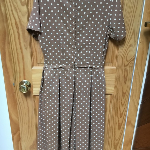 1950’s true vintage polka dot dress - Picture 13 of 14
